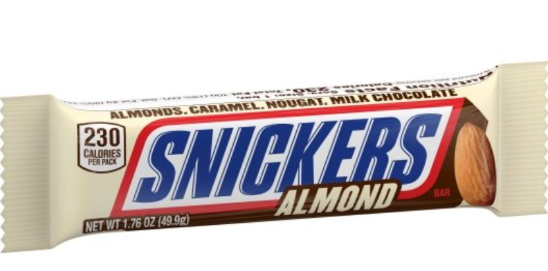 (S2-03) US - Snickers - Almond 1.76 oz (49.9g) x 24 Units