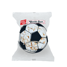 (S8-02) Box - Kathy Kaye CLEAR Soccer Popcorn Box -1oz (28g) x 18 Units