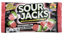 (S1-08) US - Sour Jacks Watermelon Soft and Chewy Candy 2oz (56.7G) x 24 Units