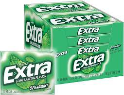 (S1-06) US - Gum - Wrigley Extra Spearmint (x10 units)