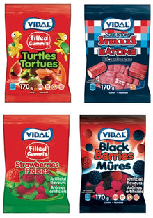 Special 25% Off Vidal Pre-Pack (Straw+Bricks+Turtle+Berries) - Peg 170g x 48 bags