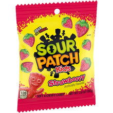 (S1-06) Turkey - Sour Patch Kids - Strawberry Peg Bag 3.6oz (102g) x 12 Units