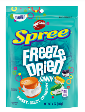 (S6-03) Spree Freeze Dried Candy Sub Bag - 4oz (113g) x 8 Units