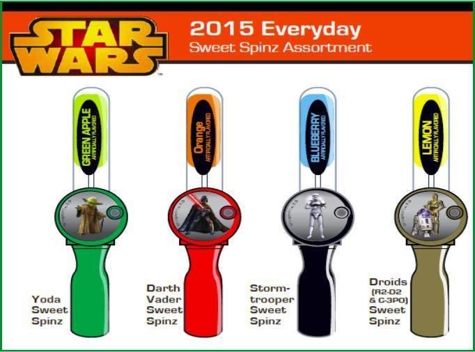 Sweet Spinz Pop – Star Wars x 12 units