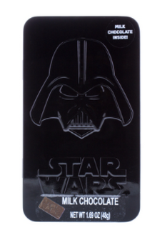 STAR WARS - Darth Vader Collector Tins with Chocolate x 6 Tins