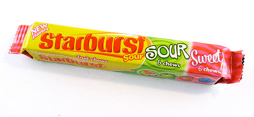 Starburst Sweets & Sours - standard size 2.07oz x 24 units