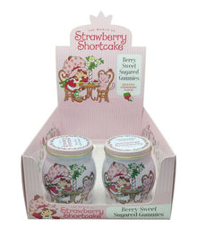(S1-09) CHINA- Boston American - STRAWBERRY SHORTCAKE SUGARED GUMMIES X 6 Units