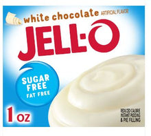 (S6-11) US -  Sugar Free - Kraft Jell-O Instant Pudding - White Chocolate 1oz (28g) X 24 Units