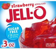(S6-11) US - Sugar Free - Kraft Jell-O Instant Dessert Mix - Strawberry 0.3oz (9g) x 24 Units