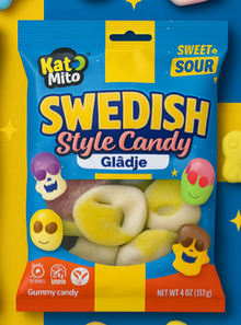 (S6-09) Swedish Style Candy - Joyful Dream Mix 4oz (113g) x 12 Units