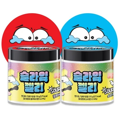 (S6-14) THE SWEET - Sour Slime Jelly 170g x 6 Units