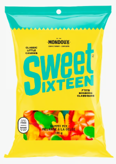 (S9-04) SWEET SIXTEEN - GUMMY MIX 135g x 6 units