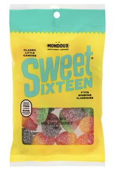 (S9-04) SWEET SIXTEEN - SOUR MIX 135g x 6 units