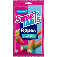 (S1-08) US - Peg Bag - Sweetart Ropes Twisted Rainbow Punch - 5oz x 12 units