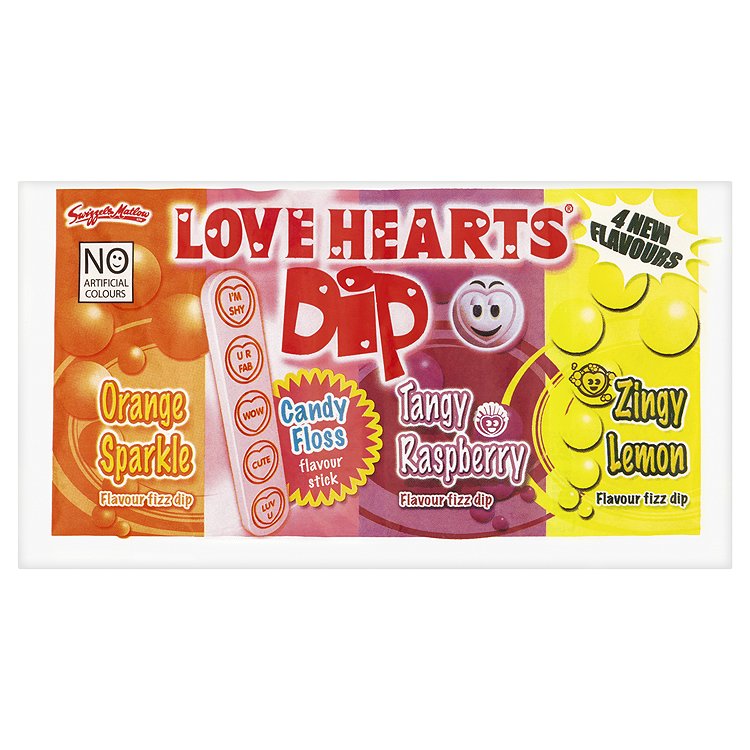 UK Swizzles Mega Love Heart Dip x 36 units