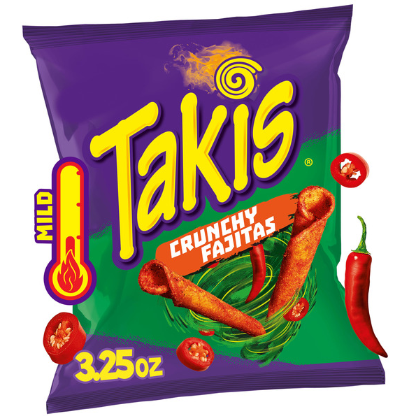 (S6-12) Chips - Takis - Crunchy Fajitas 3.25oz (92.3g) x 20 Units