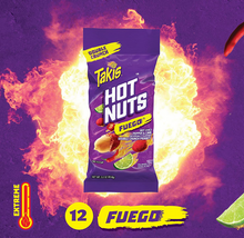Takis Hot Nuts - Fuego 3.2oz (90.8g) x 12 units