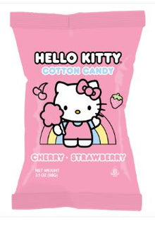 (S6-15) US - Taste of Nature Cotton Candy - Hello Kitty Cherry/Strawberry  3.1oz(88g) x 12 units