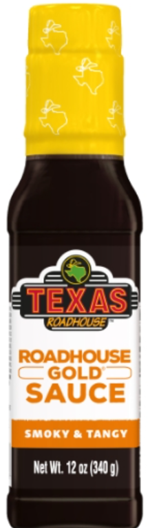 (S5-05) US - CASE - Sauce - Texas Roadhouse - Gold Sauce 12 oz (340g) x 6 Bottles