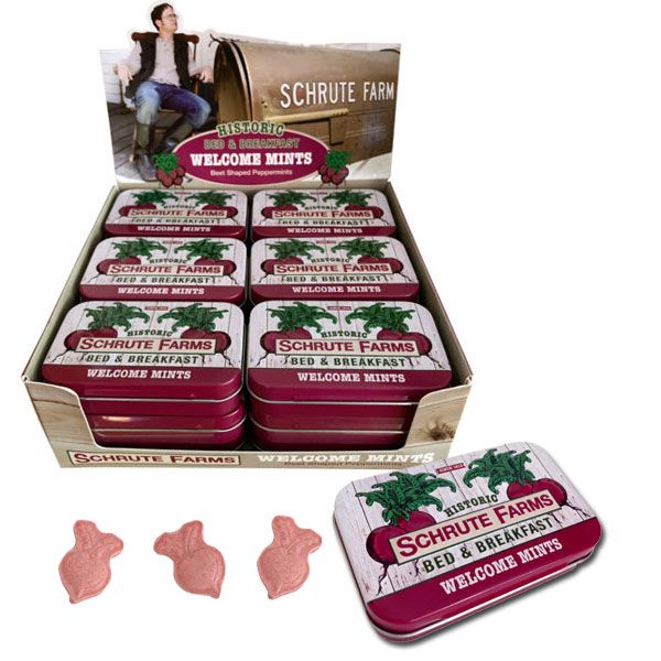 (S1-09) China - BOSTON AMERICA -  THE OFFICE SCHRUTE FARMS MINTS X 18 UNITS