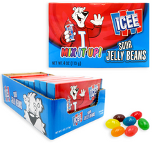 (S1-07) Theater Box - koko Icee - Jelly Beans - Sour 4oz (113g) x 12 Units