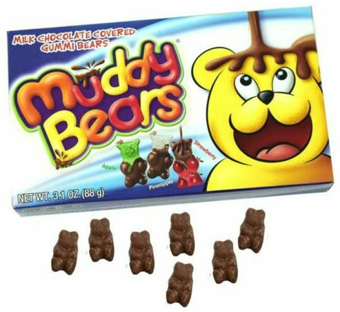 (S2-08) US - Theater Box - Muddy Bears 3.1oz x 12 units