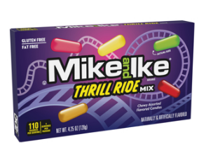 (S1-04) Box - THEATER BOX Mike & Ike Limited Edition - THRILL RIDE MIX 4.25oz (120g) x 12 Units