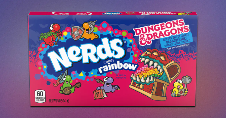 Theater Box WONKA Nerds - Dungeons & Dragons (x12 units) Limited Edition