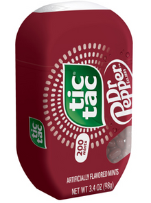 (S1-06) Box - Tic Tac - Dr Pepper Bottle 3.4oz (98g) x 8 Units