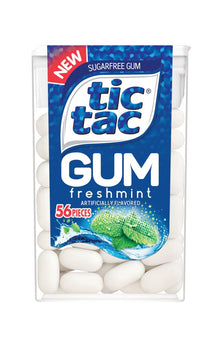 Tic Tac Gum - Freshmint x 12 units