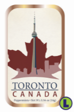 Tin Mint - Canada Toronto Space Needle Maple Leaf x 24 units