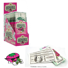 (S1-09) NETHERLANDS - Too Tarts MONEY CHEWS - 100 DOLLAR PAPER CANDY (10-PK) 0.28OZ (8G) X 24 UNITS