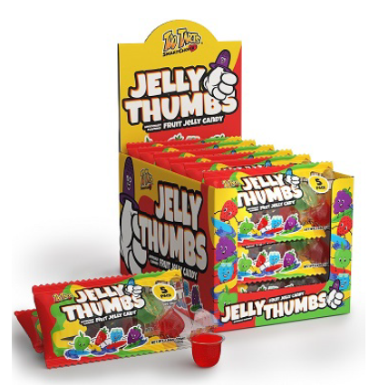 (S1-03) COSTA RICA - Too Tarts - Jelly Thumbs 2.64oz (74g) x 18 units