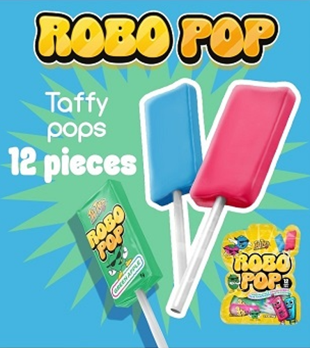 (S7-03) TOO TARTS - ROBO POP (12PCS) PEG BAG 3.4OZ (96G) X 24 BAGS