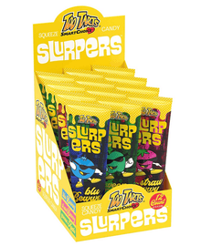 (S5-07) CHINA - Too Tarts - Slurpers Squeeze Candy - SWEET 4oz (113g)  x 12 units - SugarMarket.ca