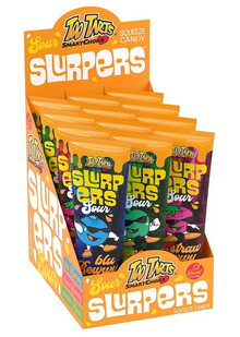 (S1-09) CHINA - Too Tarts - Slurpers Squeeze Candy - SOUR 4oz (113g) x 12 units