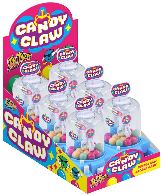 (S1-03) Too Tarts - Candy Claw wirh Bubble Gum 0.53oz (15g) x 6 units