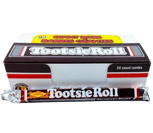 (S1-01) Tootsie Roll Giant Bar 85g x 24 units