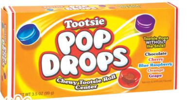 (S6-07) Theater Box - Tootsie Pop Drops  3.5oz X 12 Units
