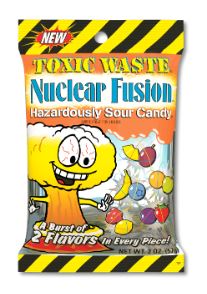 Toxic Waste Nuclear Fusion Foil Peg Bag - 2oz(57g) x 12 Units