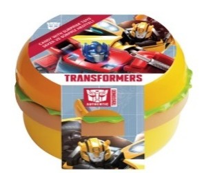 (S9-02) TURKEY - TRANSFORMERS - SURPRISE HAMBURGER x 6 units