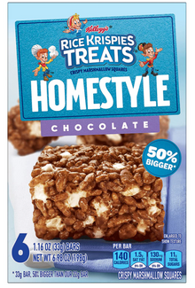 Treat Bar - Homestyle Rice Krispies (6 Bars) 6.98oz (198g) - CHOCOLATE x 1 Box