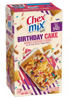 Treat Bars - Chex Mix - Birthday Cake 22.6oz (640g) (20-PK) x 1 unit (Individually Barcoded)
