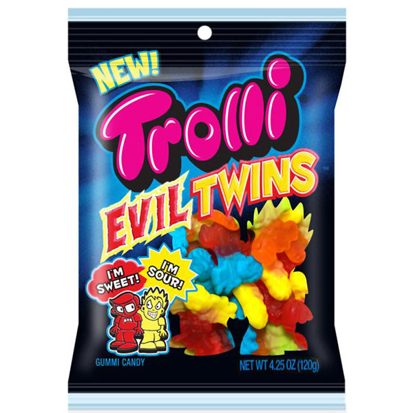 (S1-06) US - Trolli Peg Bag - Evil Twin 4.25 oz x 12 units