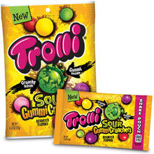 Trolli Sour Brite Gummi Crunchers 3.5 oz x 12 units