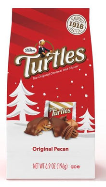 XMAS -  DEMETS Turtles Holiday Original Sub Bag 6.9oz x 8 Units