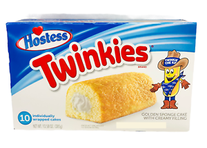 Lobby - Hostess Twinkies - Golden Sponge Cake x 10 units
