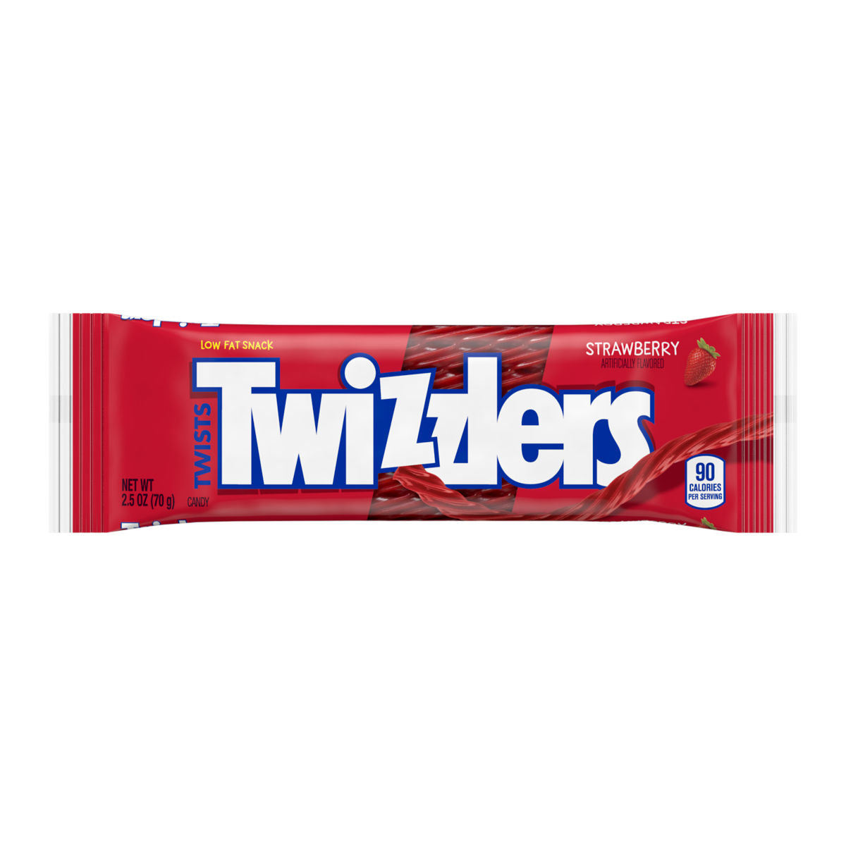 (S2-01) Us - 18 UNITS x TWIZZLERS Strawberry Flavored Twists Standard Bar 2.5 oz(71g)