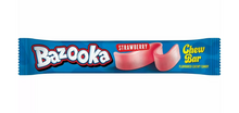 UK - Bazooka Chew Bars - Strawberry 14g x 60 units