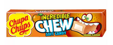 UK - Chupa Chups Incredible Chew Soft Candy - Orange 45g x 20 units